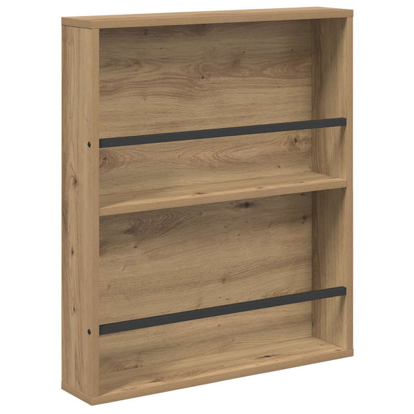 Lehtiteline hyllyllä Artisan tammi 60 x 12 x 70 cm Tekninen puu