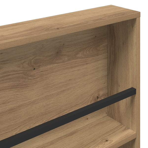 Lehtiteline 2 kpl Artisan tammi 60 x 12 x 70 cm Tekninen puu