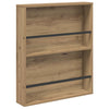 Lehtiteline 2 kpl Artisan tammi 60 x 12 x 70 cm Tekninen puu
