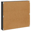 Lehtiteline 2 kpl Musta tammi. 80 x 12 x 70 cm Tekninen puu