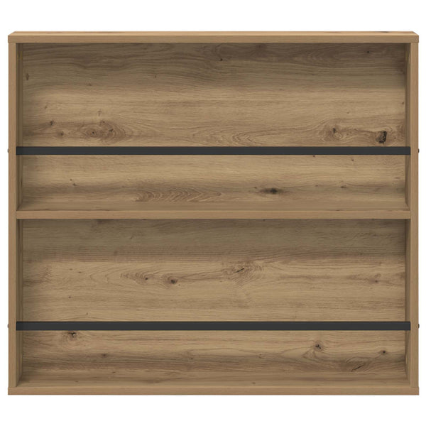 Lehtiteline hyllyllä Artisan tammi 80 x 12 x 70 cm Tekninen puu