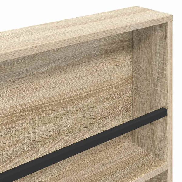 Lehtiteline Sonoman tammi 100 x 12 x 70 cm Tekninen puu