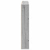 Lehtiteline 2 kpl Harmaa Sonoma 100 x 12 x 70 cm Tekninen puu