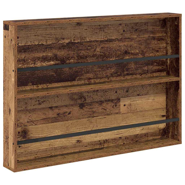 Lehtiteline 2 kpl Vanha puu 100 x 12 x 70 cm Tekninen puu