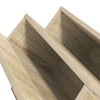 Lehtiteline Sonoman tammi 53 x 40 x 28,5 cm Tekninen puu