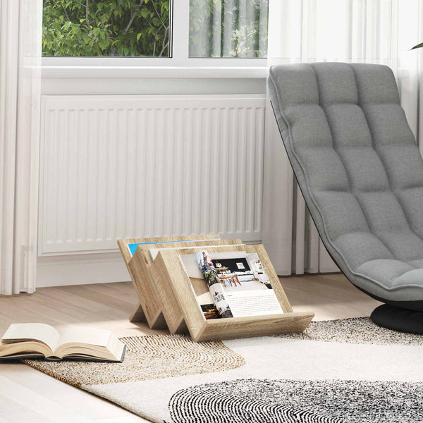 Lehtiteline Sonoman tammi 53 x 40 x 28,5 cm Tekninen puu