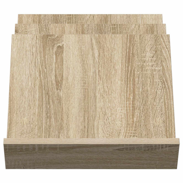 Lehtiteline Sonoman tammi 53 x 40 x 28,5 cm Tekninen puu