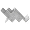 Lehtiteline Betonin harmaa 53 x 40 x 28,5 cm Tekninen puu
