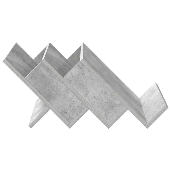Lehtiteline Betonin harmaa 53 x 40 x 28,5 cm Tekninen puu