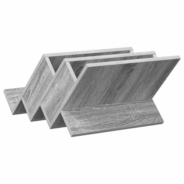 Lehtiteline Harmaa Sonoma 53 x 40 x 28,5 cm Tekninen puu