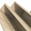 Lehtiteline Sonoman tammi 65 x 53 x 28,5 cm Tekninen puu