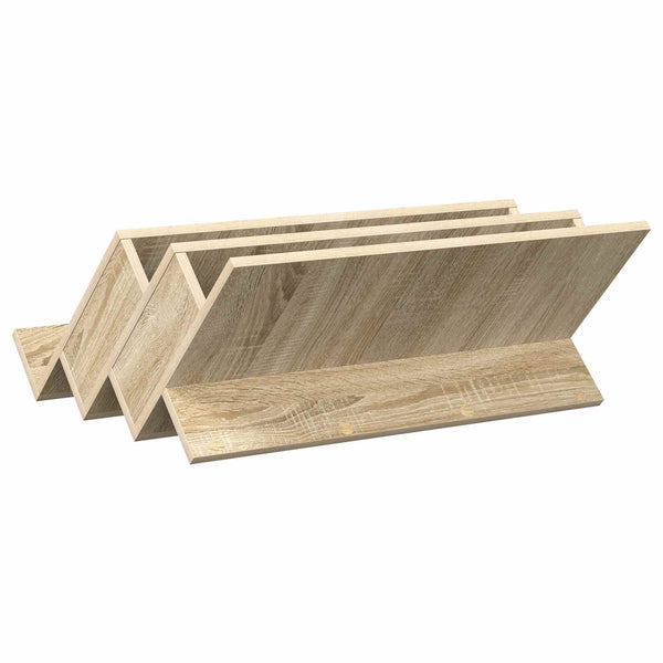 Lehtiteline Sonoman tammi 65 x 53 x 28,5 cm Tekninen puu
