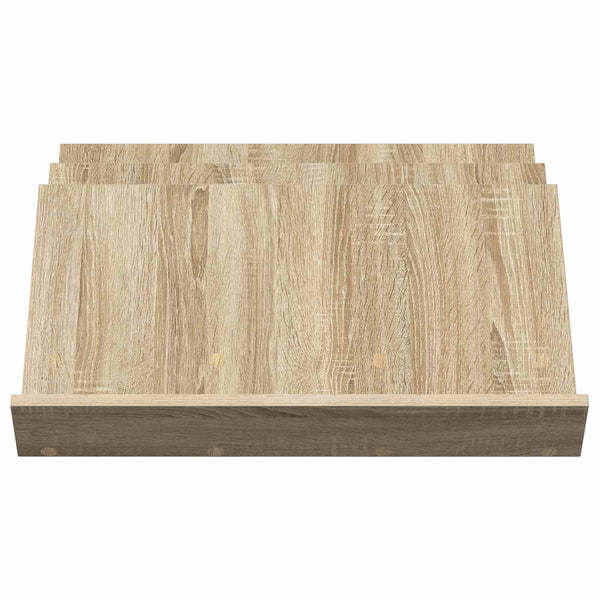 Lehtiteline Sonoman tammi 65 x 53 x 28,5 cm Tekninen puu