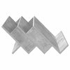 Lehtiteline Betonin harmaa 65 x 53 x 28,5 cm Tekninen puu