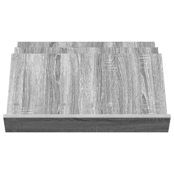 Lehtiteline Harmaa Sonoma 65 x 53 x 28,5 cm Tekninen puu