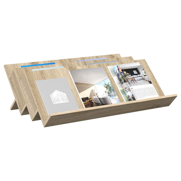 Lehtiteline Sonoman tammi 90 x 53 x 28,5 cm Tekninen puu