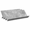 Lehtiteline Betonin harmaa 90 x 53 x 28,5 cm Tekninen puu