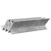 Lehtiteline Betonin harmaa 90 x 53 x 28,5 cm Tekninen puu