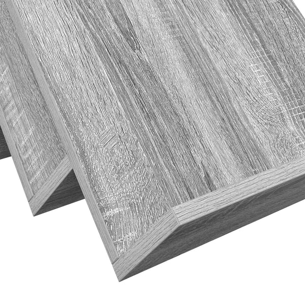 Lehtiteline Harmaa Sonoma 90 x 53 x 28,5 cm Tekninen puu