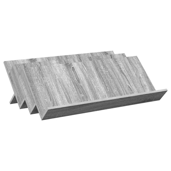 Lehtiteline Harmaa Sonoma 90 x 53 x 28,5 cm Tekninen puu