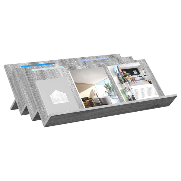 Lehtiteline Harmaa Sonoma 90 x 53 x 28,5 cm Tekninen puu