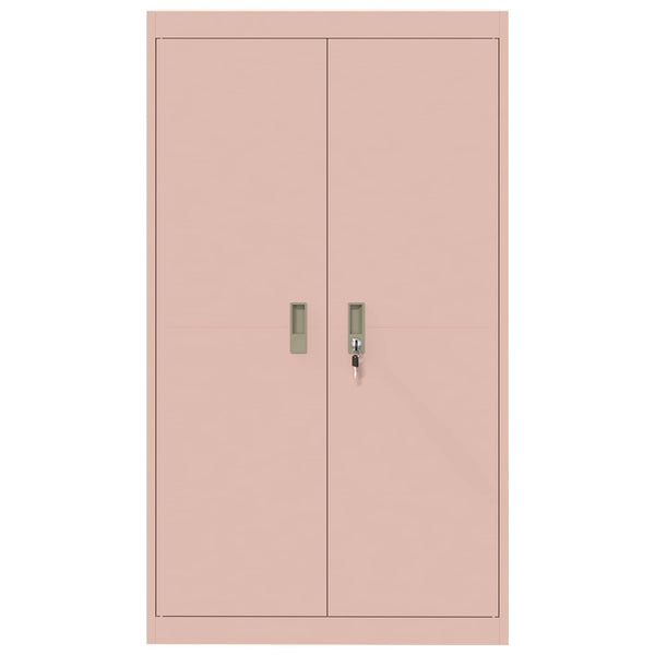 Säilytyskaappi Pinkki 80 x 40 x 140 cm Teräs