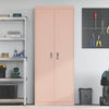 Säilytyskaappi Pinkki 80 x 40 x 200 cm Teräs