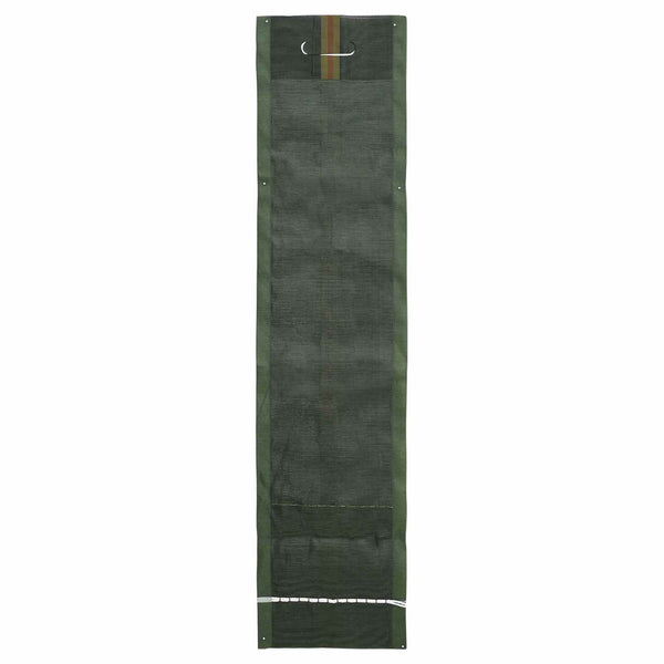 Hiekkasäkit 10 kpl Tummanvihreä 100 x 25 cm HDPE
