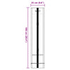 Hiekkasäkit 25 kpl Tummanvihreä 100 x 25 cm HDPE