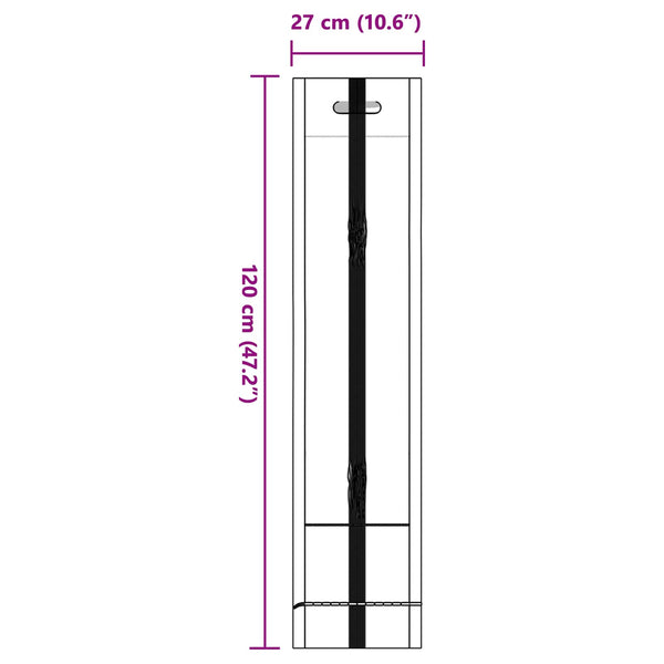 Hiekkasäkit 50 kpl Tummanvihreä 120 x 27 cm HDPE