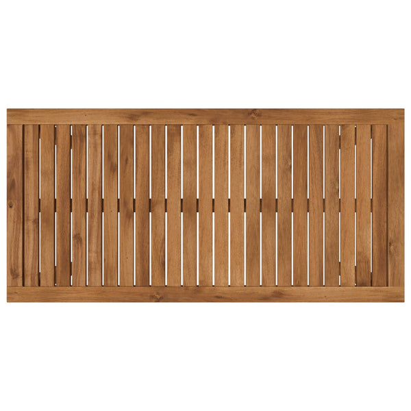 Sohvapöytä Luonnollinen 49 x 100,5 x 45 cm Tiheä akasiapuu