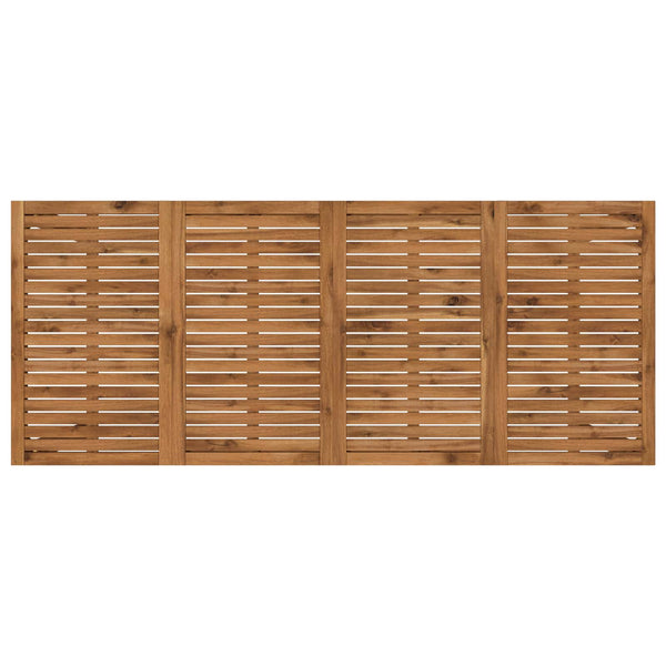 Puutarhan baaripöytä Luonnollinen 196 x 80,5 x 105 cm