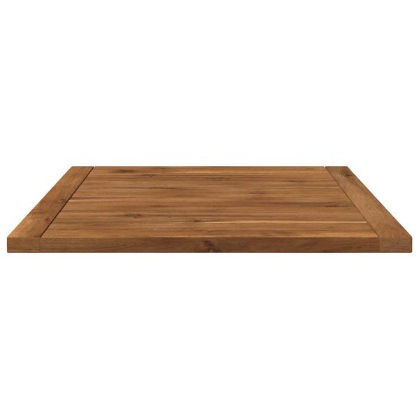 Pöytälevy 60,5 x 49 x 2 cm Suorakaide Tiheä akasiapuu