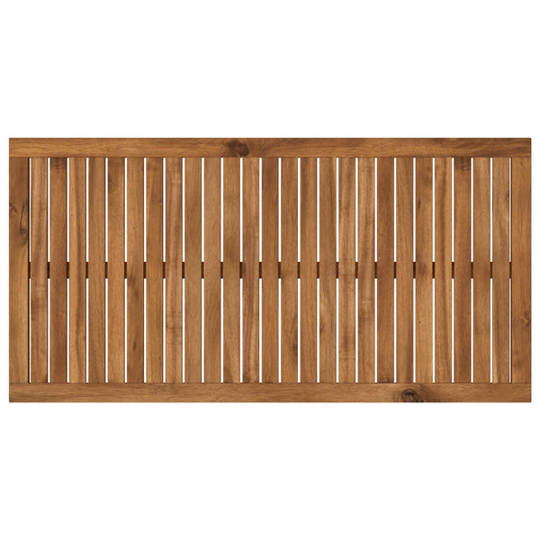 Pöytälevy 108,5 x 55 x 2 cm Suorakaide Tiheä akasiapuu