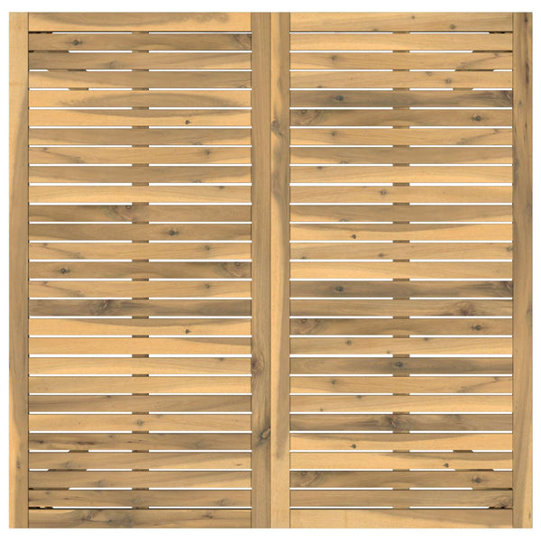 Puutarhan baaripöytä valkoinen 110 x 108,5 x 105 cm