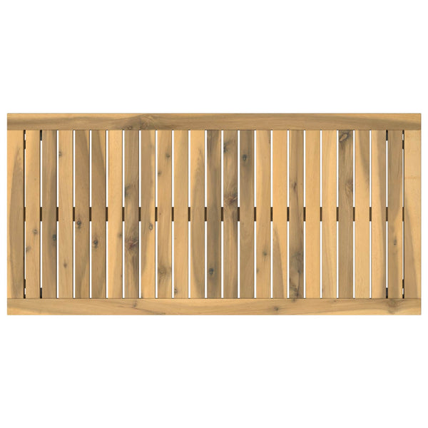 Sohvapöytä Valkoinen ja musta 49 x 100,5 x 45 cm