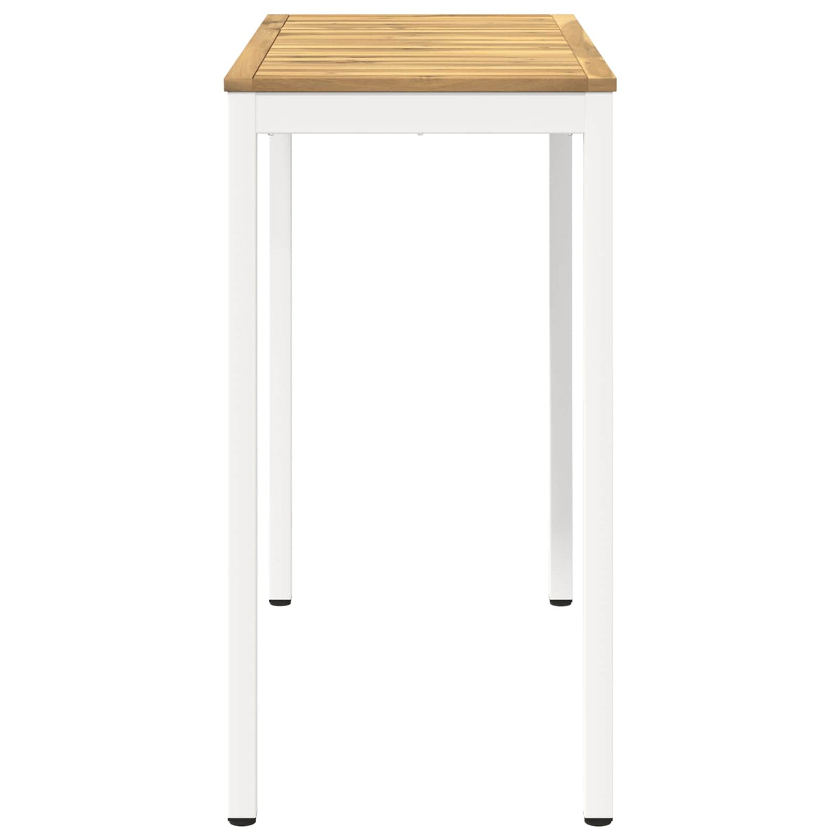 Puutarhan baaripöytä NAARDEN Valkopesu 108,5 x 55 x 105 cm