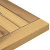 Pöytälevy 60,5 x 30 x 2 cm Suorakaide Tiheä akasiapuu valkoinen