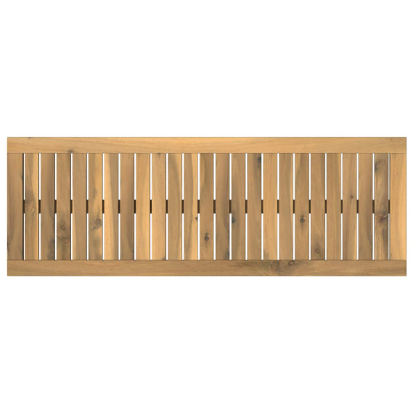 Pöytälevy 100,5 x 35 x 2 cm Suorakaide Tiheä akasiapuu