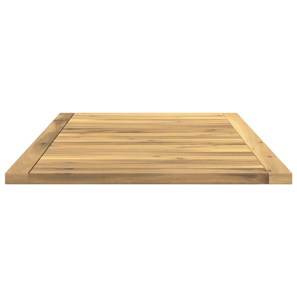 Pöytälevy 80,5 x 49 x 2 cm Suorakaide Tiheä akasiapuu Valkopesu