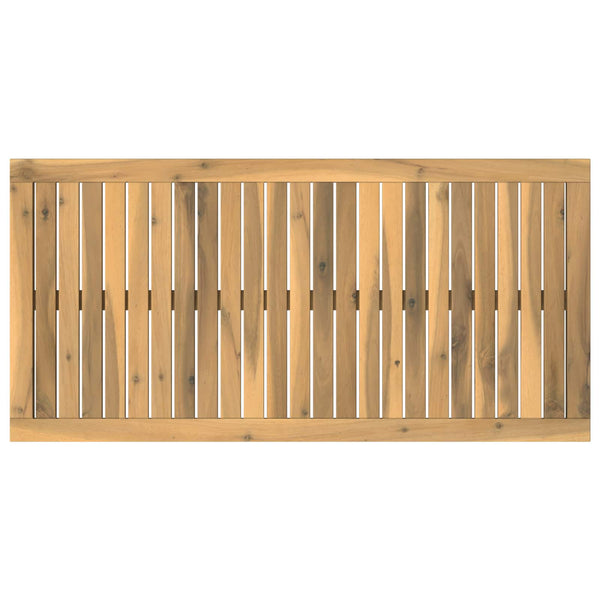 Pöytälevy 100,5 x 49 x 2 cm Suorakaide Tiheä akasiapuu