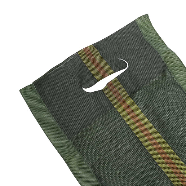 Hiekkasäkit 10 kpl Tummanvihreä 120 x 27 cm HDPE