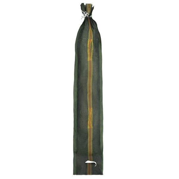 Hiekkasäkit 10 kpl Tummanvihreä 120 x 27 cm HDPE