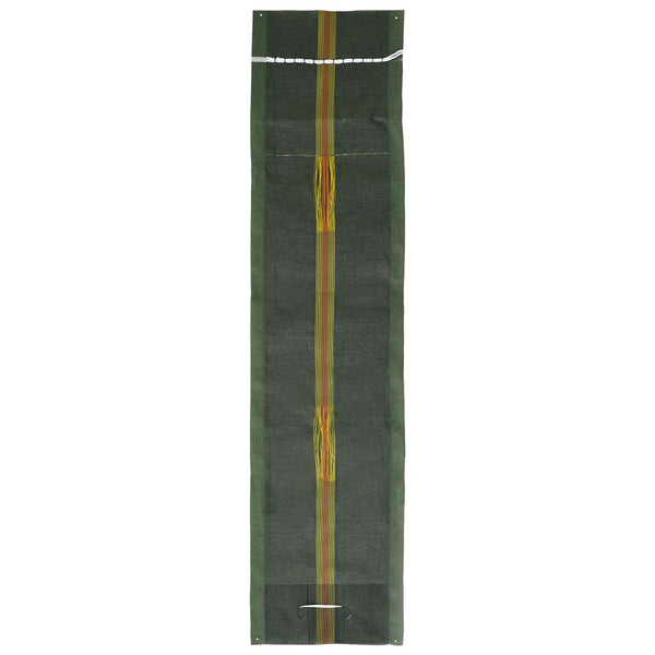 Hiekkasäkit 25 kpl Tummanvihreä 120 x 27 cm HDPE