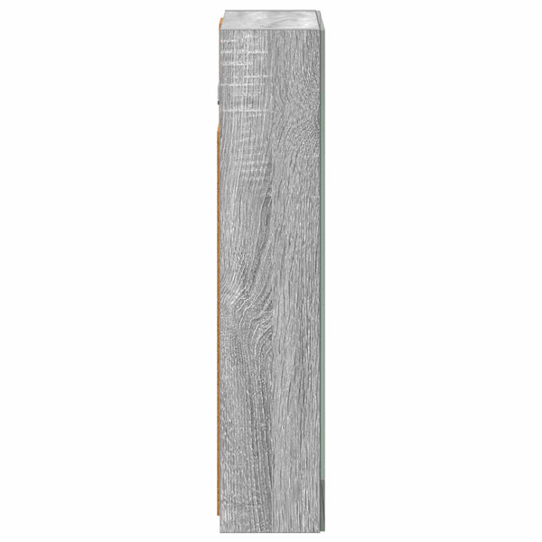 Kylpyhuoneen Peilikaappi Harmaa Sonoma 30 x 10,5 x 50 cm