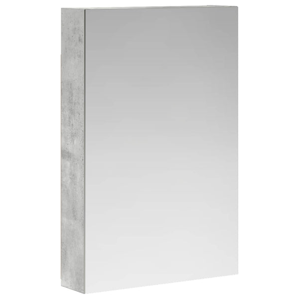 Kylpyhuoneen Peilikaappi Betoni Harmaa 40 x 10,5 x 60,5 cm