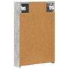 Kylpyhuoneen Peilikaappi Betoni Harmaa 40 x 10,5 x 60,5 cm