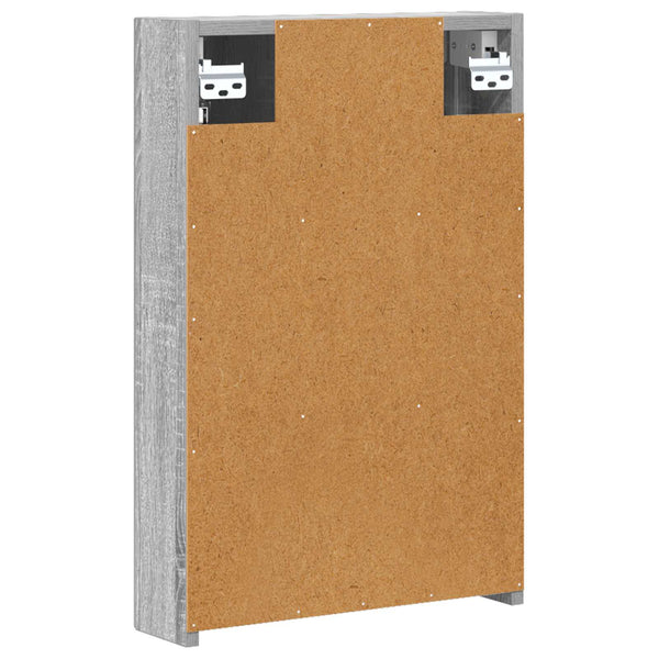 Kylpyhuoneen Peilikaappi Harmaa Sonoma 40 x 10,5 x 60,5 cm