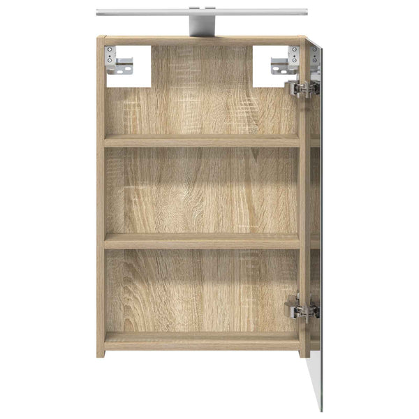 Kylpyhuoneen Peilikaappi Sonoman tammi 40 x 10,5 x 60,5 cm