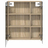 Kylpyhuoneen Peilikaappi Sonoman tammi 60 x 14,5 x 70 cm